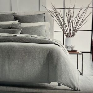 Hotel Collection Herringbone Flannel Duvet Cover Queen